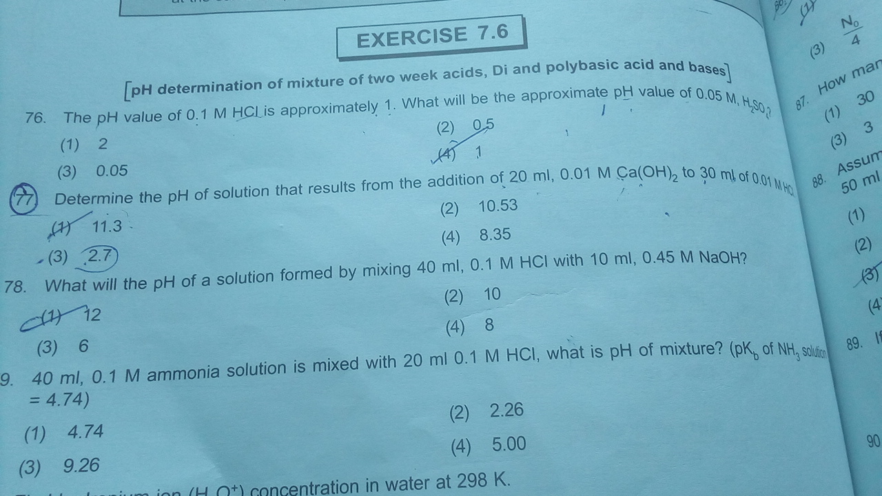 Question image for Question no 78 please answer as soon as possible t